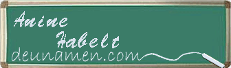 Anine Habelt Visitenkarte